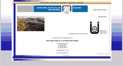 Desktop Screenshot of abel-beton.de